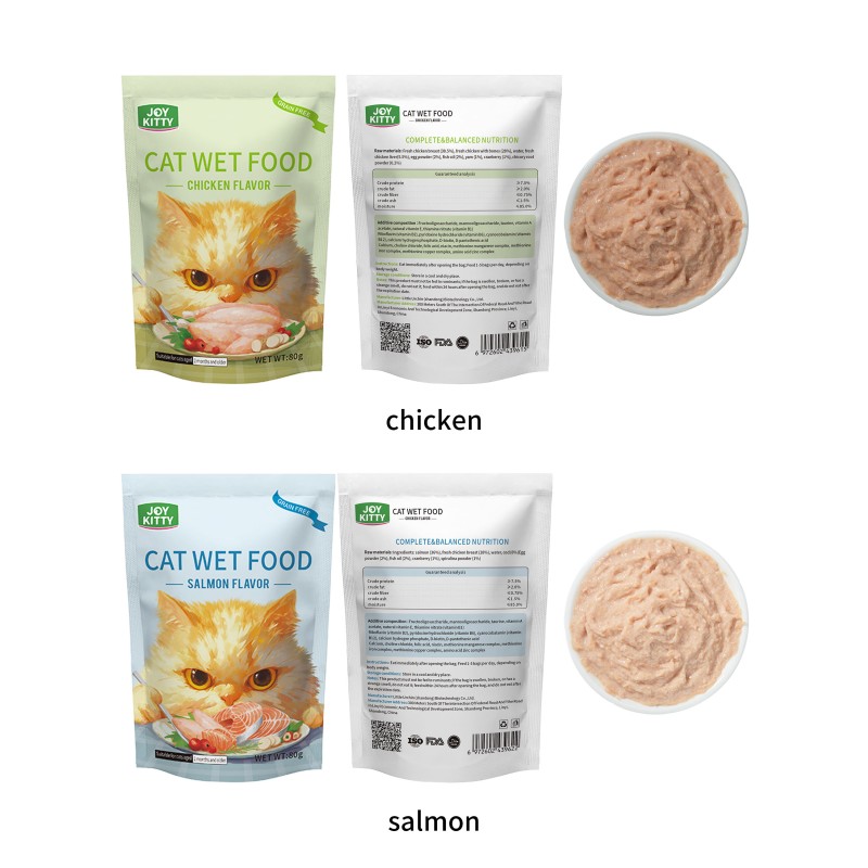 Cat Wet Food Factory - Factory Wholesale Beef Chicken Salmon