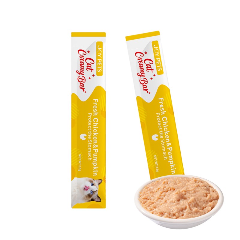 Cat Treat Supplier - Best Selling 15g Lickable Skin Coat
