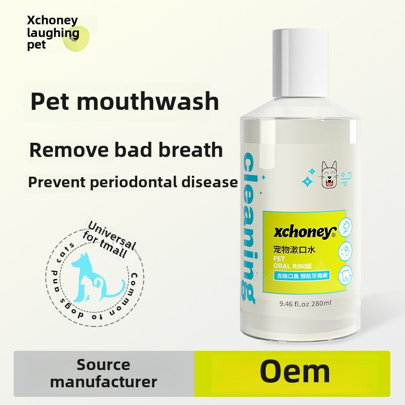 Pet Mouthwash Factory - Modern Oral Care Bad Breath Removal