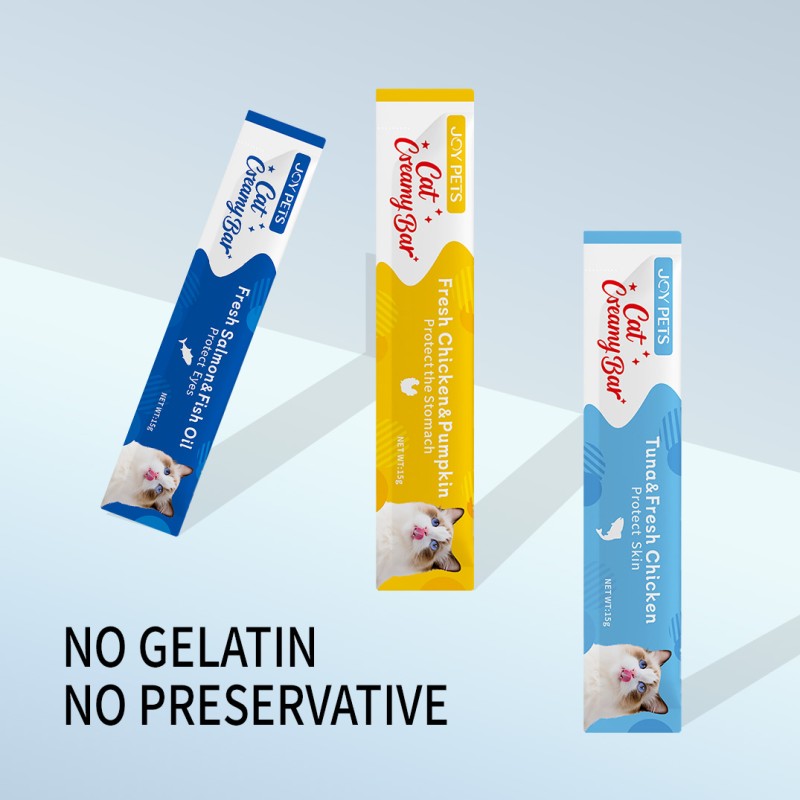 Cat Treats Manufacturer - Grain-free Functional Creamy Bars