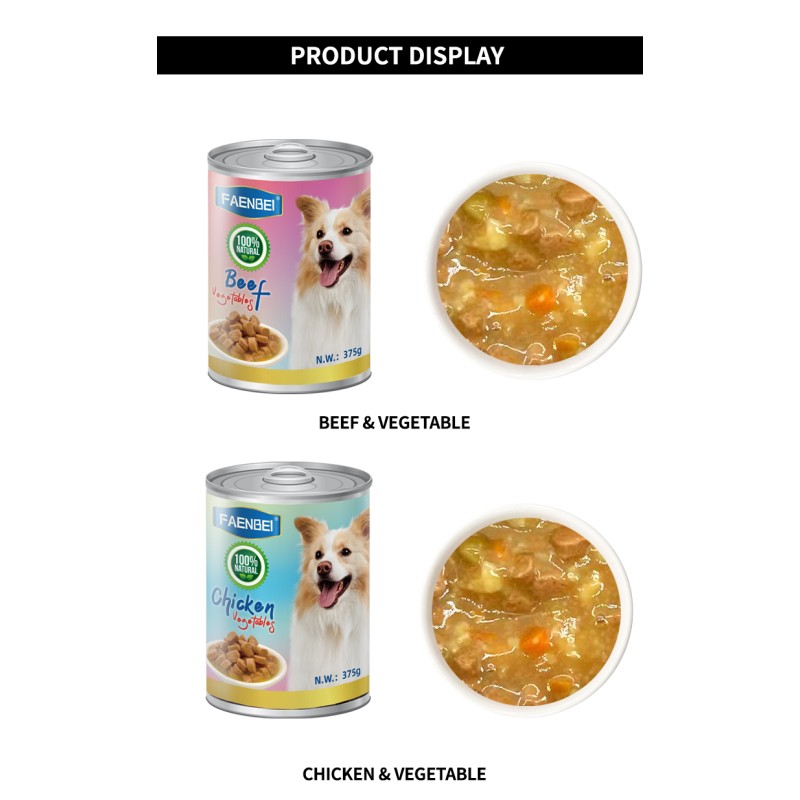 Canned Food Supplier - Large Capacity Pet Care Packaging