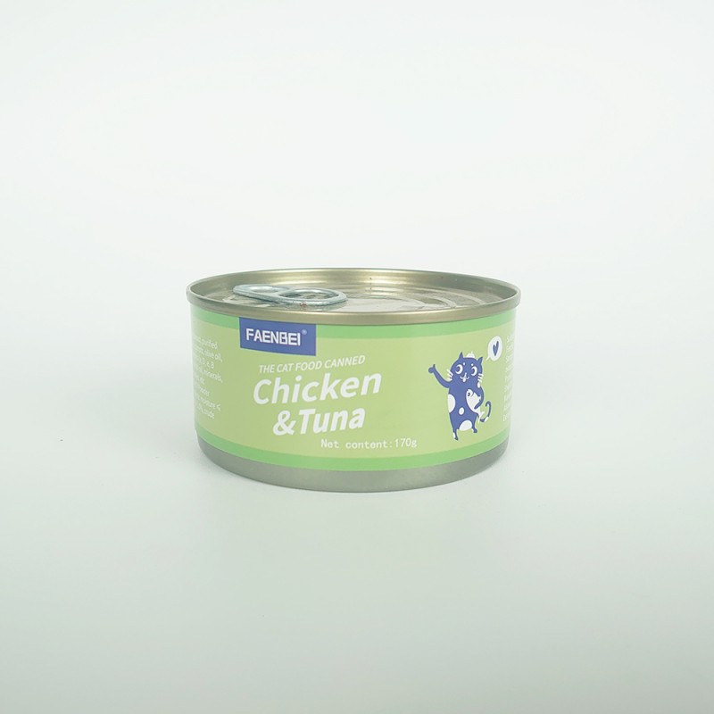 Canned Cat Snacks Factory - Chinese Factory Price 170g Wet Cat Food