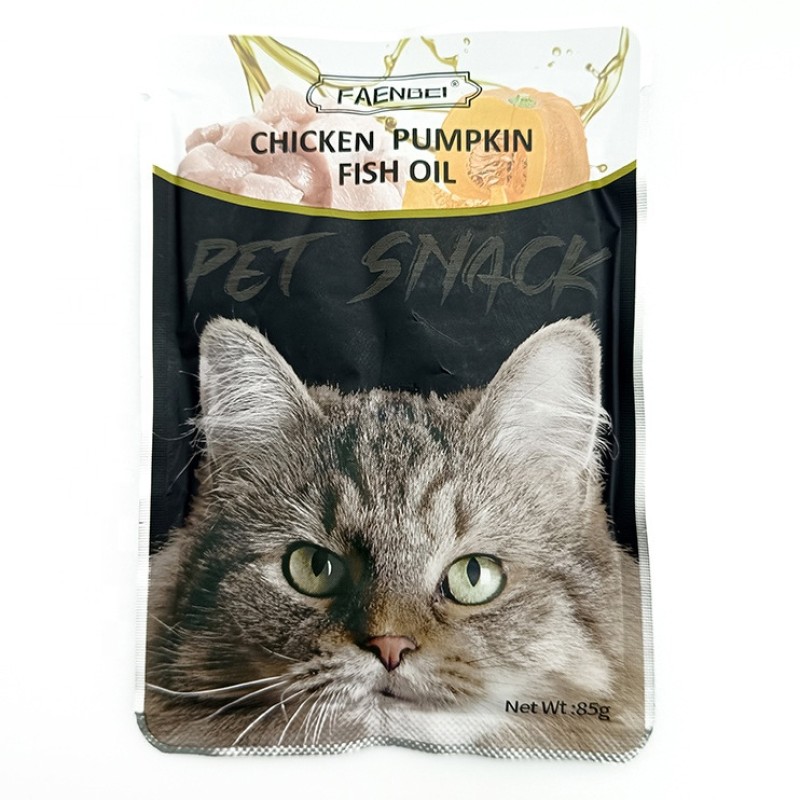 Wet Cat Food Manufacturer - OEM Kittens Steamed Chicken Sauce 85g Premium Quality