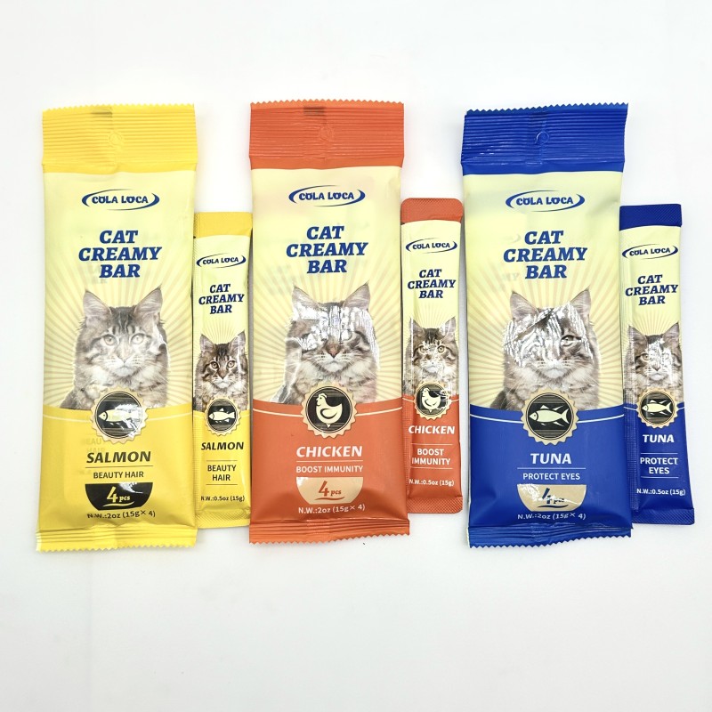 Cat Wet Food Supplier - Chicken Tuna Salmon Wet Licked Food for Cats FAENBEI