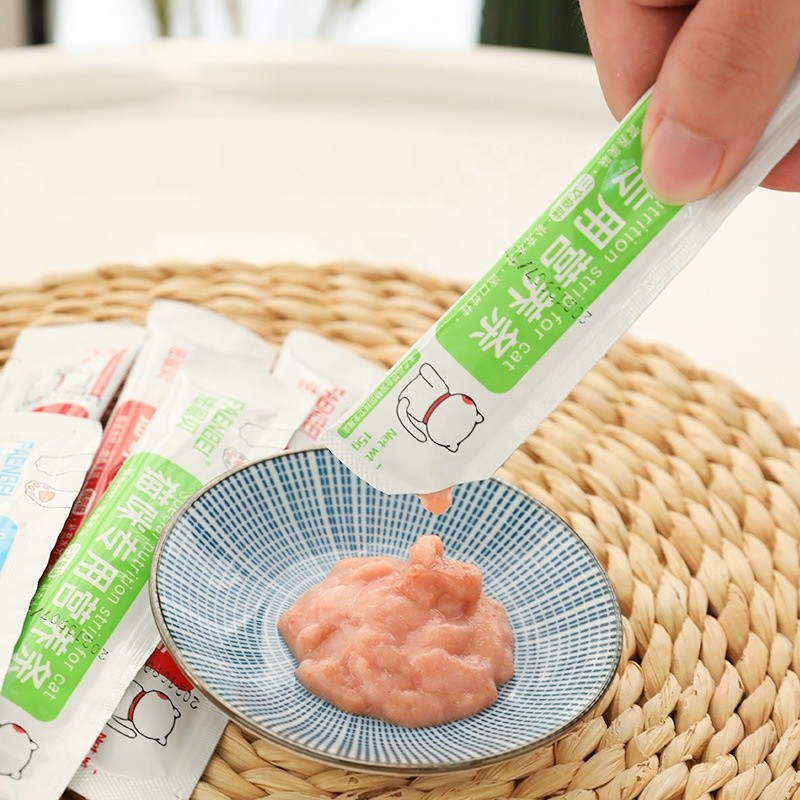 Cat Wet Treats Factory - Lickable Creamy Treats Pet Food Factory Direct