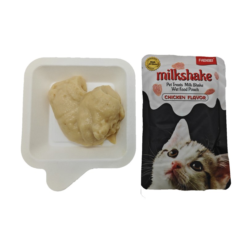Canned Cat Food Factory - 85g Milkshake White Meat OEM Wet Food Cat Food