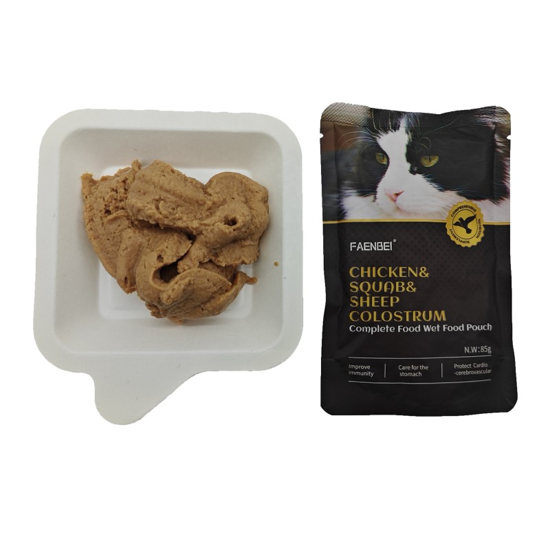 Wet Cat Food Manufacturer - Top Seller 2023 100% Natural Meat 24 Months Pouch