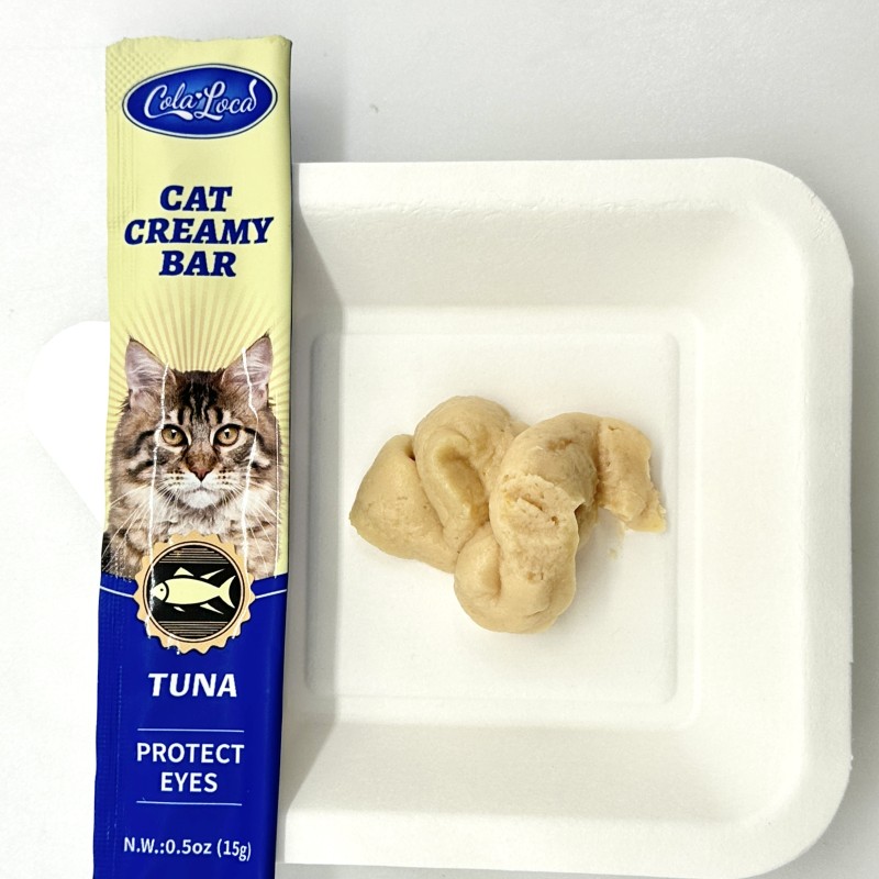 Wet Pet Food Supplier - OEM/ODM High Meat Content Creamy Bar Snack Strips for Cats
