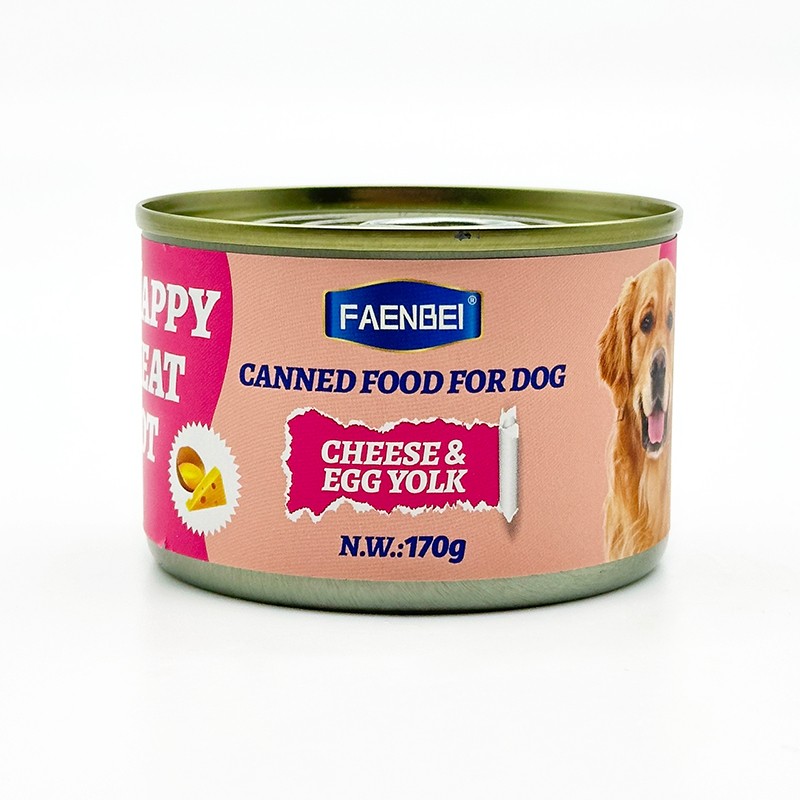 Canned Dog Food Manufacturer - FAENBEI Wet Food Jelly Canned Chicken for Dogs