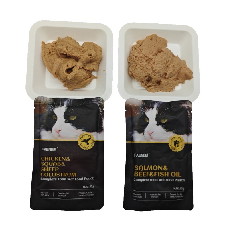 Wet Cat Food Supplier - Factory New Package Design FAENBEI Milkshake Pouch