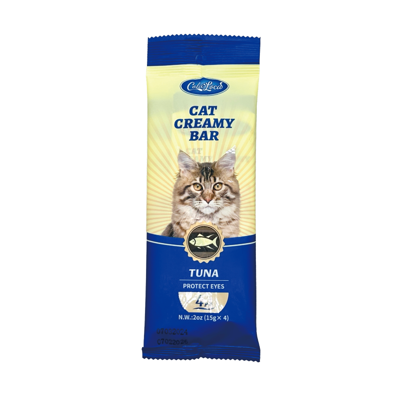 Cat Treat Strips Supplier - ColaLoca 4pcs/Bag Snack Bar Creamy Bar Wet Food OEM