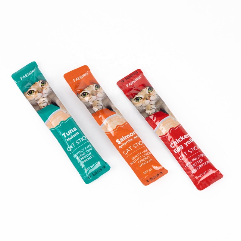 Pet Snack Bars Manufacturer - Snack Bars Wet Food Cat Strips 15g*60pcs*20boxes
