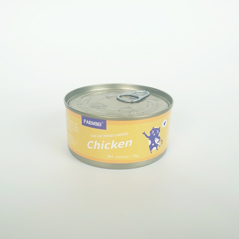 Canned Cat Snacks Factory - Chinese Factory Price 170g Wet Cat Food