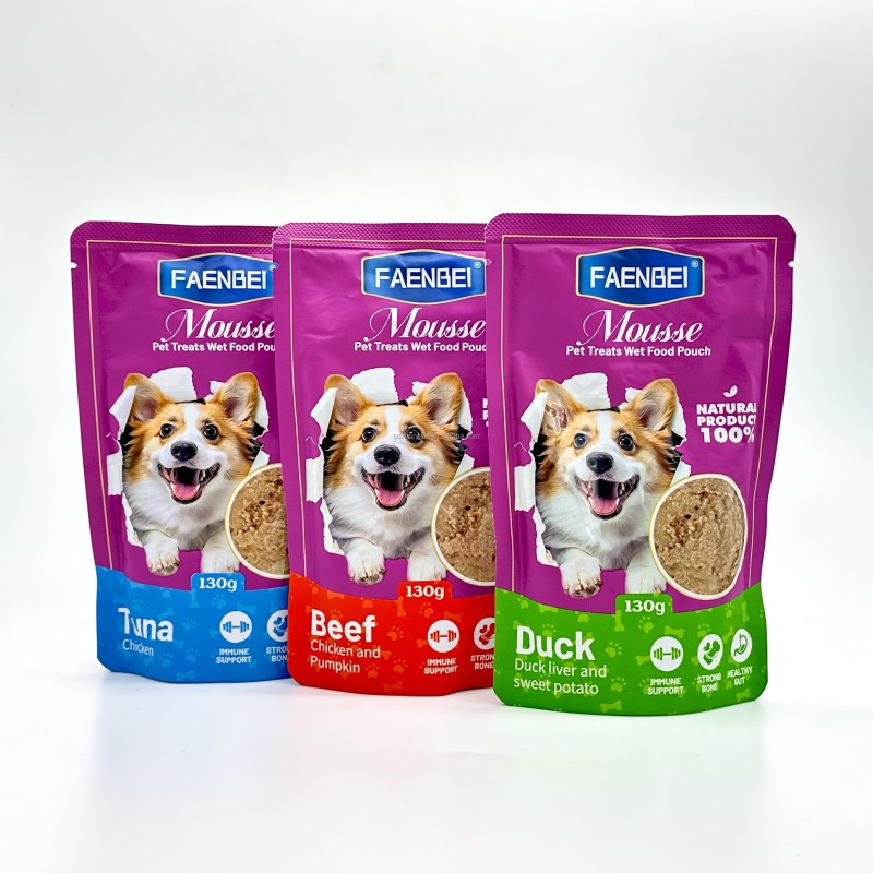 Canned Pet Food Manufacturer - FAENBEI Wet Food Snacks Kittens Goat Milk Shredded Chicken