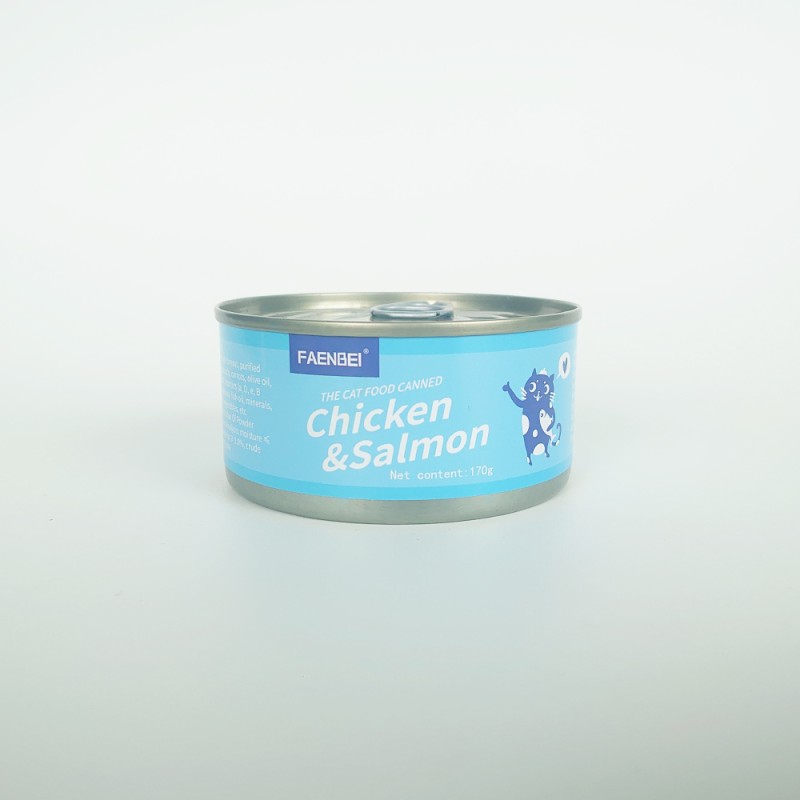 Canned Cat Snacks Factory - Chinese Factory Price 170g Wet Cat Food