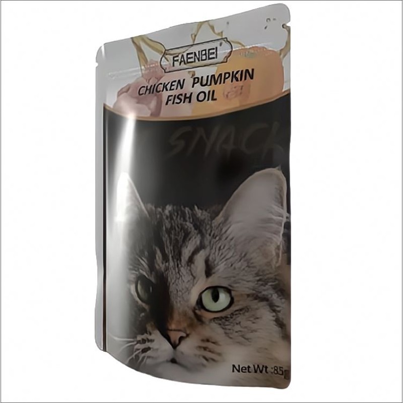 Cat Snack Pouch Factory - Popular OEM ODM 85g Wet Jelly Treats Food Pouch