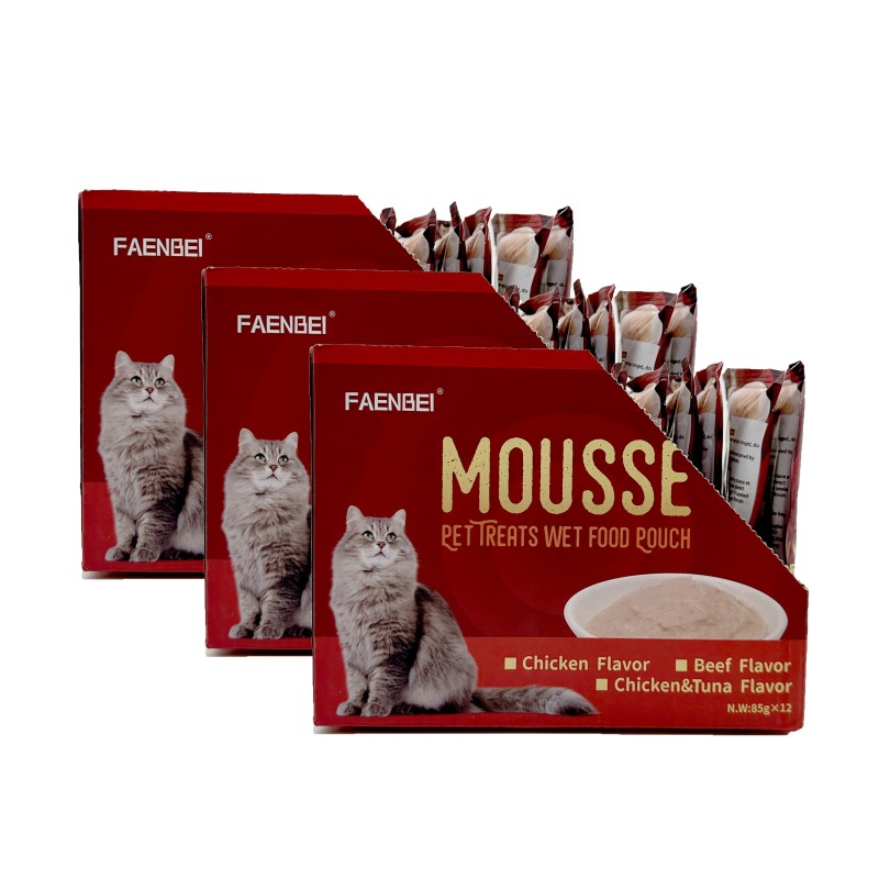 Wet Kitten Food Factory - OEM Steamed Chicken Sauce 85g Premium Quality Pouch