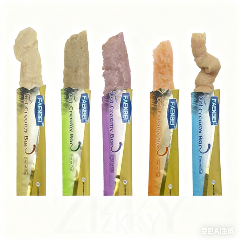 Cat Liquid Sticks Manufacturer - FAENBEI 15g Rainbow Liquid Sticks Balanced Nutrition