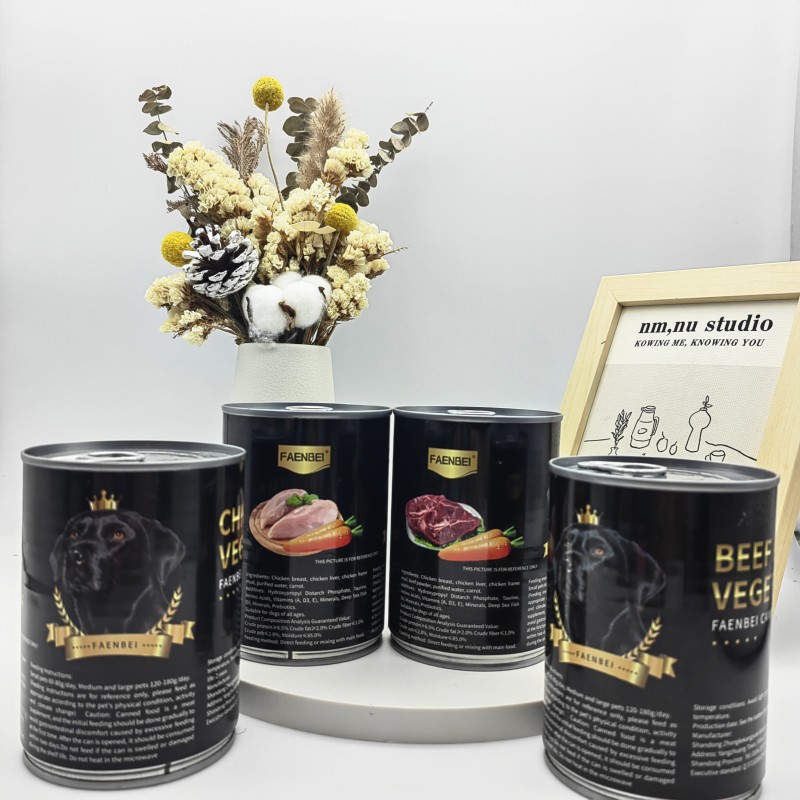 Canned Pet Food Supplier - 375g Dog Food Factory Snacks for Pets
