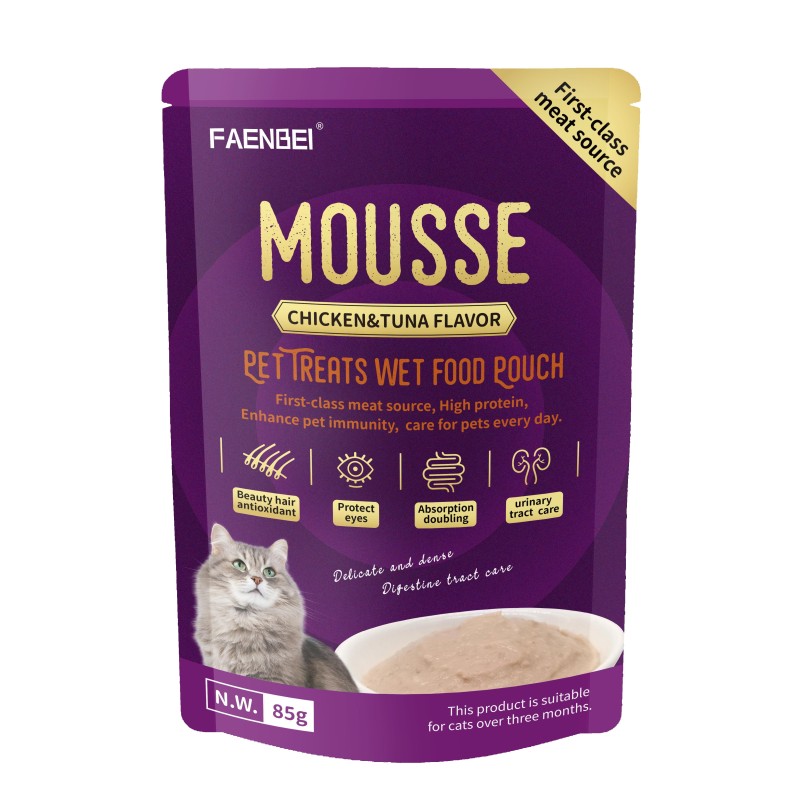 Wet Cat Food Factory - FAENBEI Factory Direct 85g Sticks Pouch Complete Food