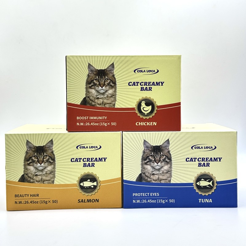 Cat Liquid Snacks Supplier - FAENBEI Nutritious 15g Creamy Food for Pets