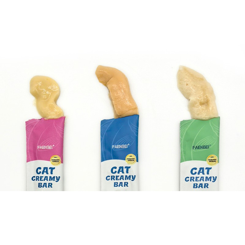 Cat Wet Food Manufacturer - OEM ODM Service 15g Snack Strips for Pets FAENBEI