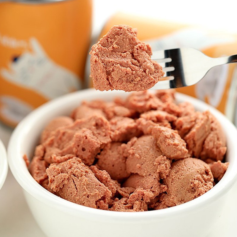 Canned Pet Snacks Manufacturer - 375g High Palatability Beef Chicken Vegetables Taste