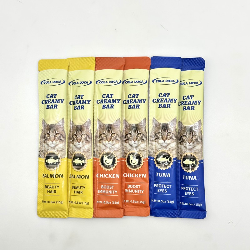 Cat Wet Food Supplier - Chicken Tuna Salmon Wet Licked Food for Cats FAENBEI