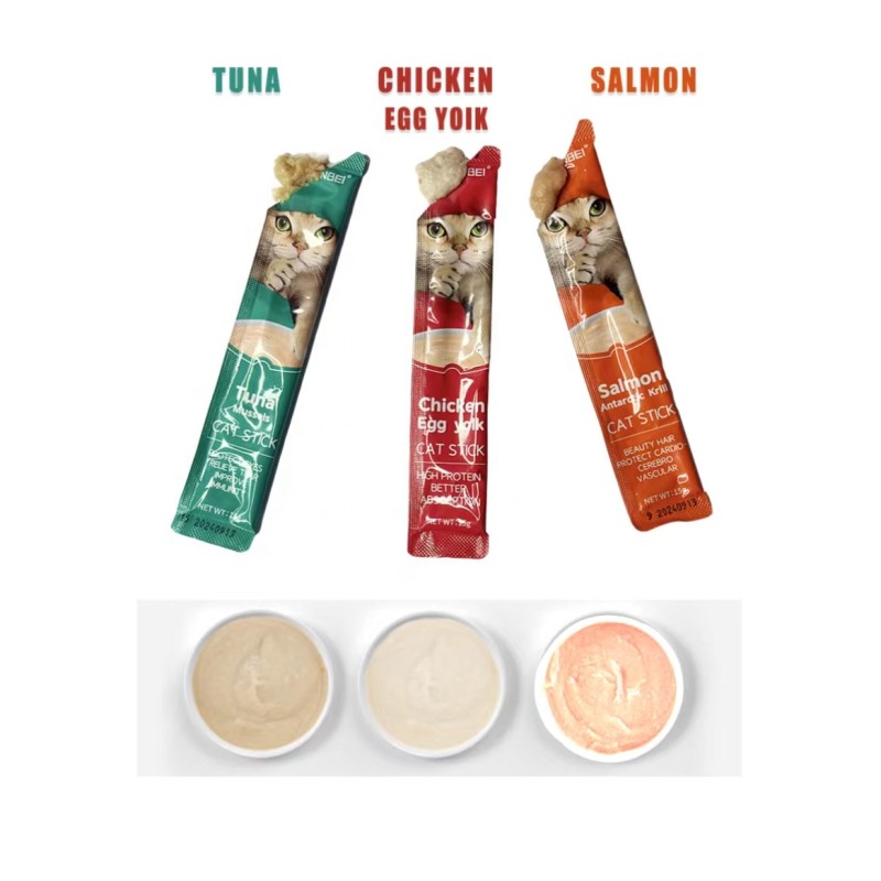 Pet Snack Bars Manufacturer - Snack Bars Wet Food Cat Strips 15g*60pcs*20boxes