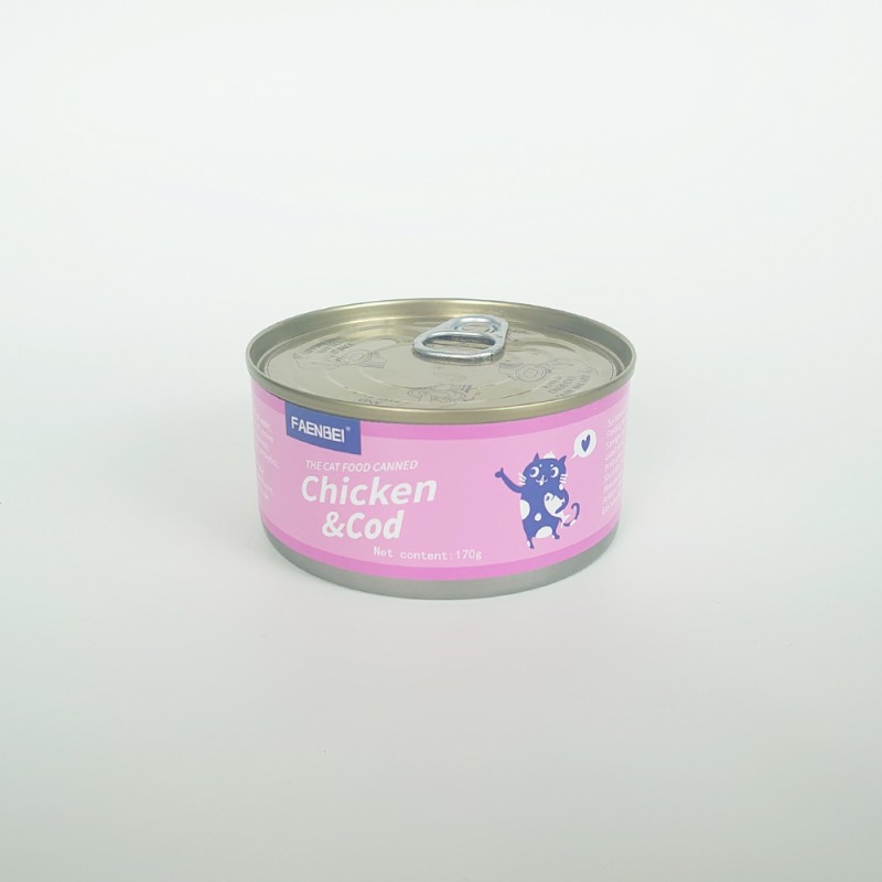 Canned Cat Snacks Factory - Chinese Factory Price 170g Wet Cat Food