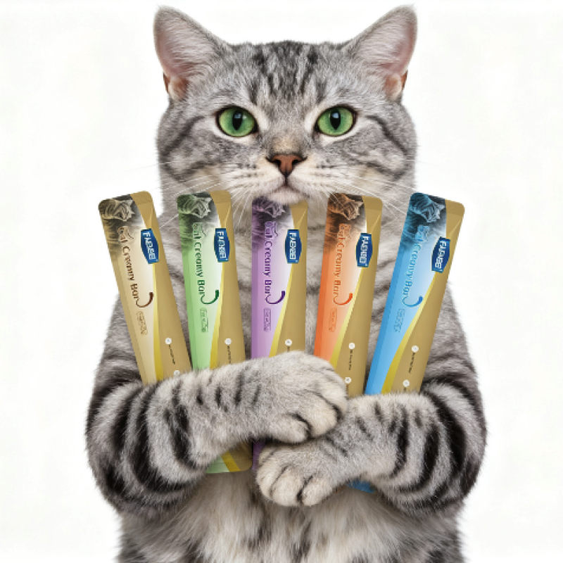 Cat Snack Strips Factory - 15g Lickable Wet Bars Foods Snacks Treats for Cats