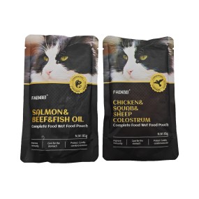 Wet Cat Food Supplier - Factory New Package Design FAENBEI Milkshake Pouch