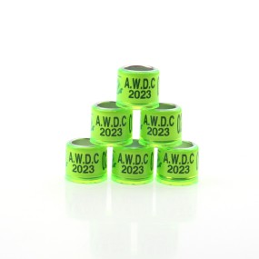 Pet Bands Factory - Aluminum Plastic Racing Pigeon Canaries Band Custom Number Logo