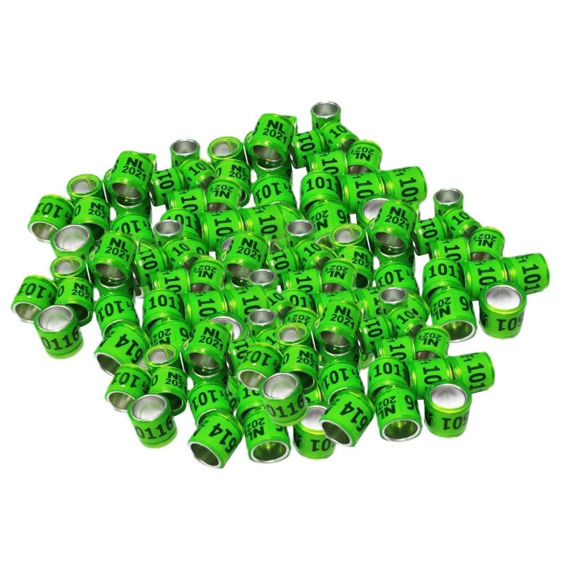 Bird Rings Manufacturer - Racing Pigeon Leg Plastic Ring Customized Logo Bird Supplies