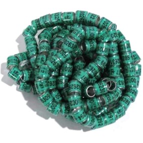 Bird Rings Manufacturer - Racing Pigeon Leg Plastic Ring Customized Logo Bird Supplies