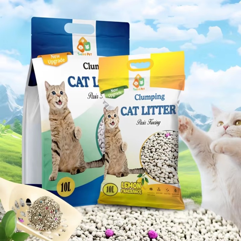 Scented Cat Litter Manufacturer - Coffee Lemon Lavender Bentonite