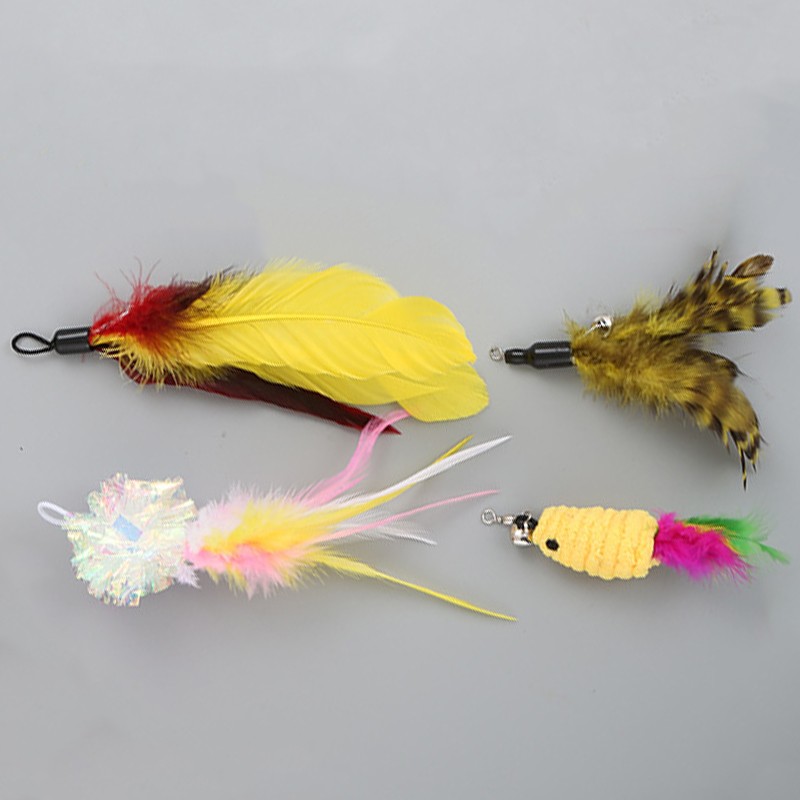 Cat Toys Factory - Adjustable Length Swinging Hanging Feather