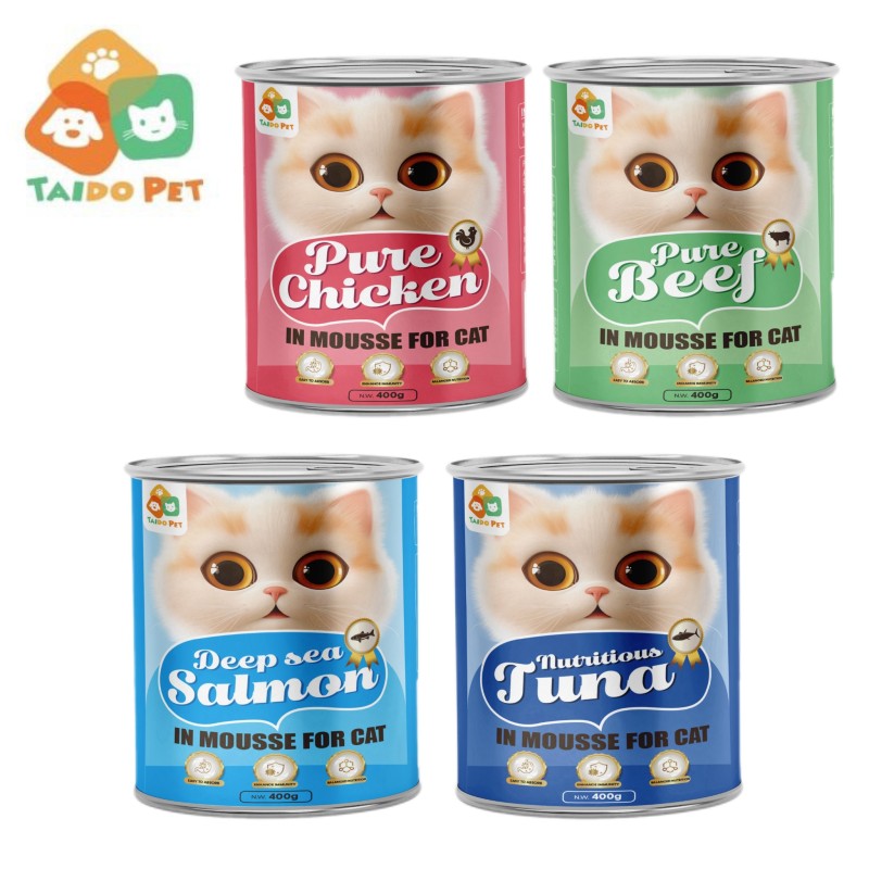 Wet Cat Food Manufacturer - Premium Mousse Pate Tuna Chicken