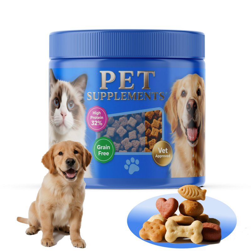Pet Supplements Supplier - OEM Processing Probiotic Chews Health Care Dogs Cats Private Label