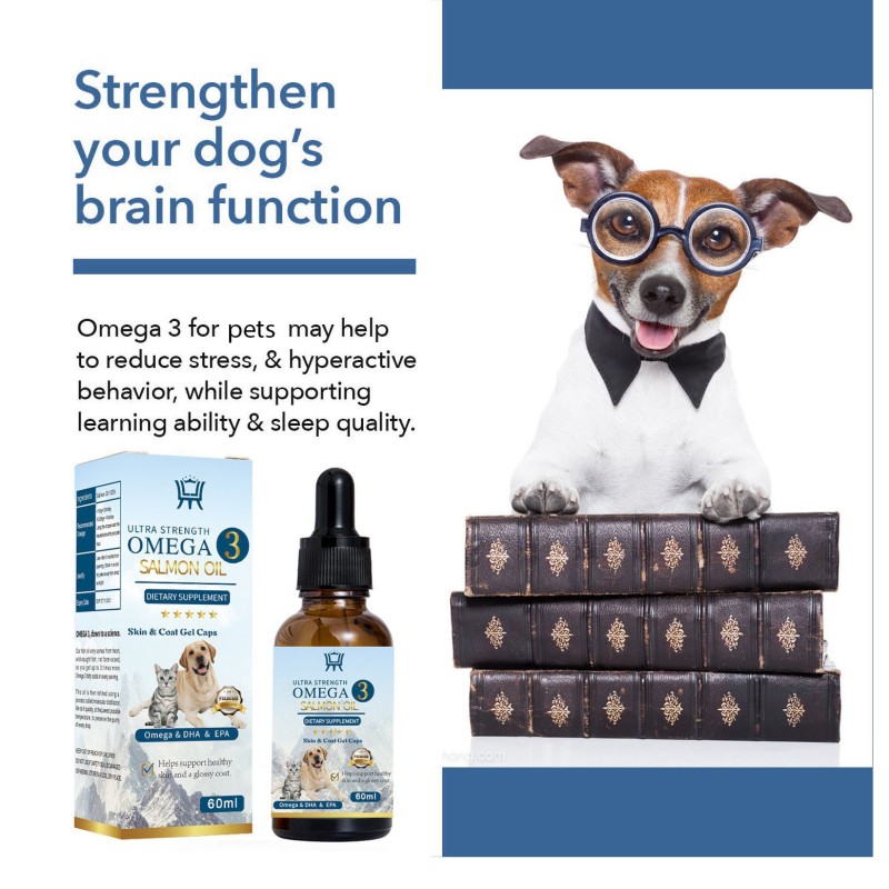 Pet Hair Salmon Oil Factory - Hair Salmon Oil Drops Cross-Border Hot Sales OEM Available