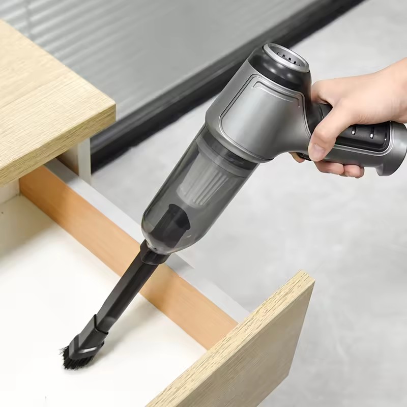 Car Vacuum Cleaner Factory - Handheld Strong Suction Brushless Motor USB Rechargeable