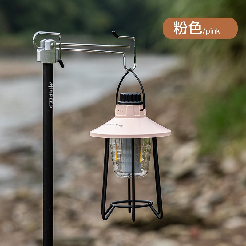 Camping Light Manufacturer - Portable Retro Outdoor USB Rechargeable Waterproof