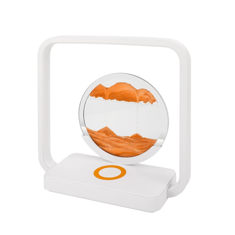 Sand Painting Lamp Factory - Dimmable Moving Sand Night Light Wireless Charging