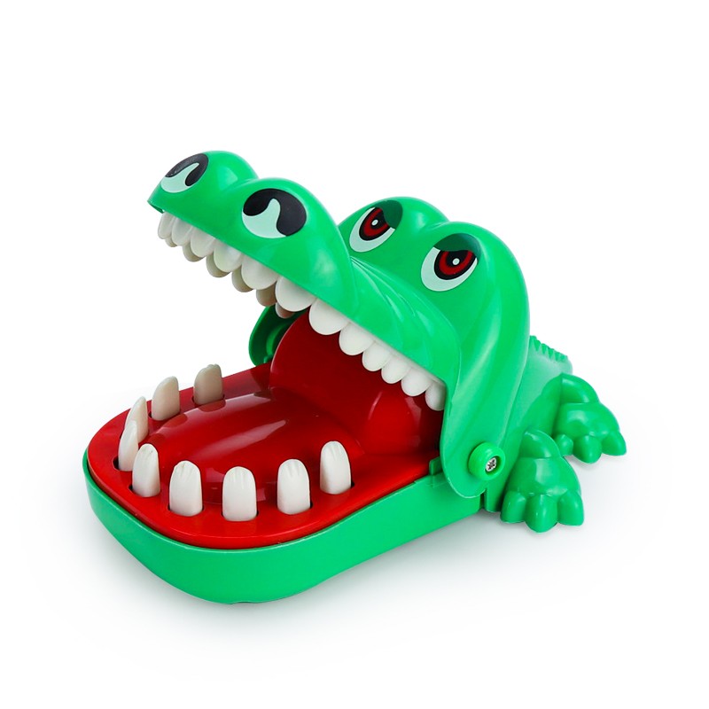Crocodile Toy Factory - Tricky Mouth Bite Finger Manual Interactive for Kids