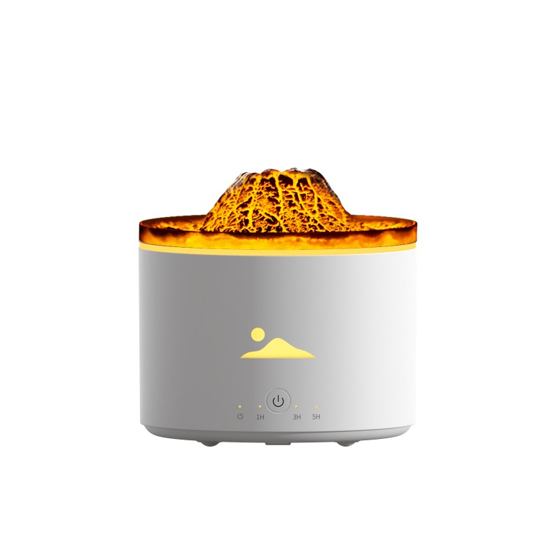 Ultrasonic Humidifier Manufacturer - 3D Simulated Flame Volcano Aroma Diffuser