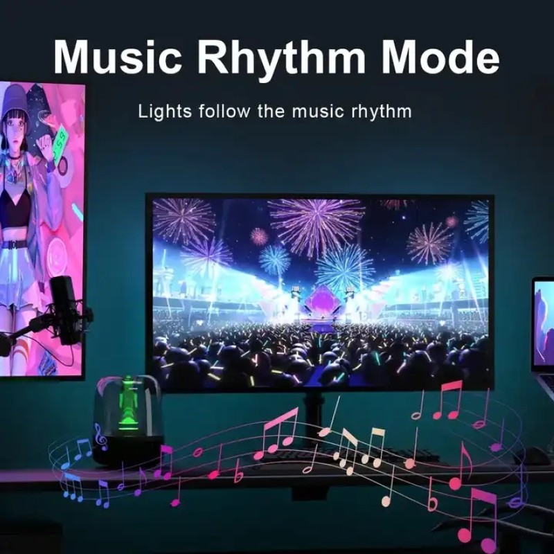 LED Strip Light Supplier - PC Sync Backlight Colorful RGB Game Atmosphere Lamp