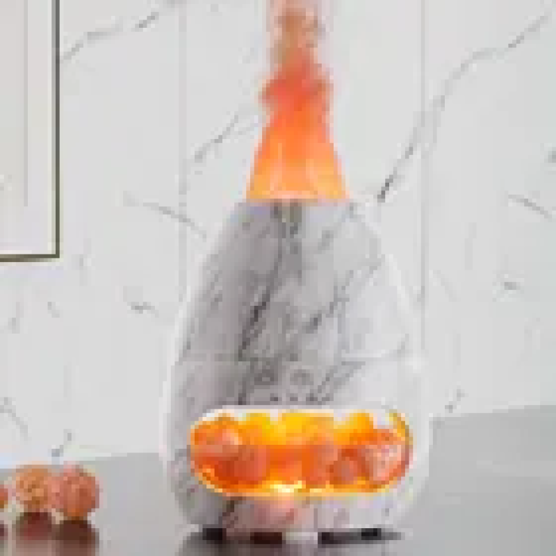 Salt Lamp Diffuser Manufacturer - Himalayan 3D Flame Ultrasonic USB Essential Oil