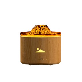 Ultrasonic Humidifier Manufacturer - 3D Simulated Flame Volcano Aroma Diffuser