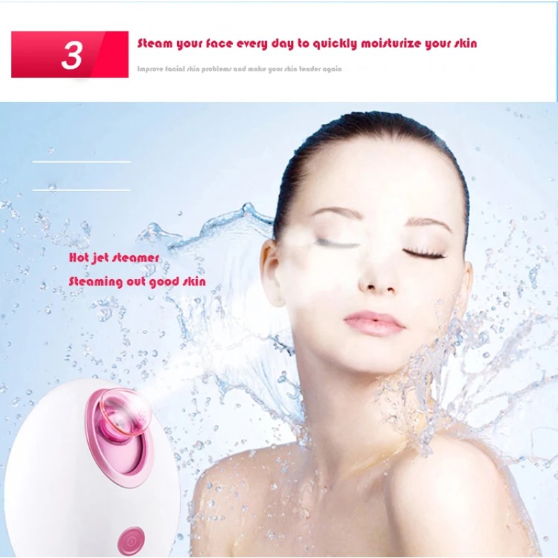 Personal Care Steamer Factory - Hot Selling Model 90ML 300W Adjustable Nozzle