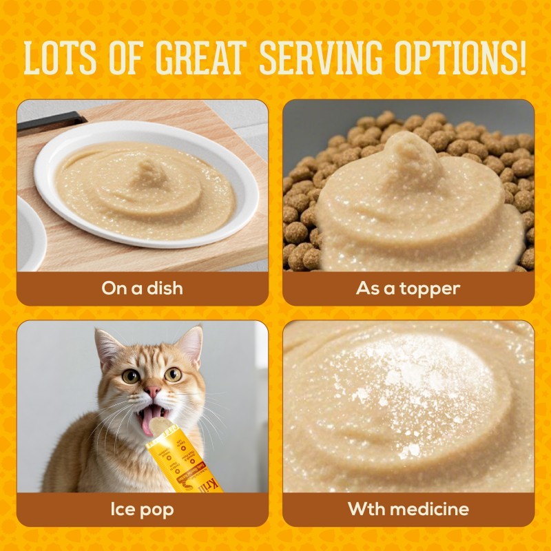 Cat Hydration Sticks Factory - Senior Krill Chicken Easy-Lick